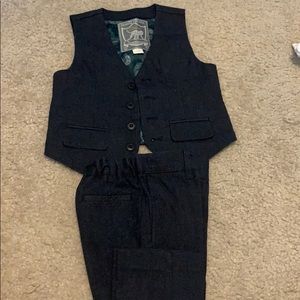 Toddler 2 piece suit.